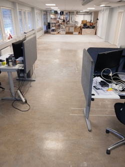 Vi fräschar upp vår kundmottagning och butik!