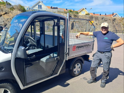 Ny leverans till Marstrands Nytta och Nöje- Club Car Urban på plats!