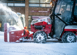 Mångsidig snöröjning med Ventrac