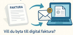 Får du fortfarande pappersfakturor från oss?