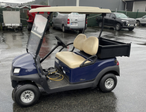 Clubcar Tempo Work blå årsmodell 2019 i gruppen Park & Förvaltning / Arbetsfordon hos Mera Maskin Göteborg Aktiebolag (Tempo_Work_2019)