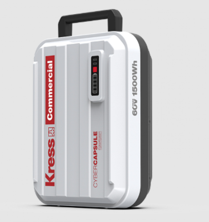  60 V 1.5 kWh CyberCapsule batteri i gruppen Parkmaskiner / Övrigt hos Mera Maskin Göteborg Aktiebolag (KAC815)