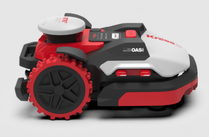 KR171E Kress RTKⁿ 1 500 m² robotgräsklippare med OAS (Obstacle Avoidance System) i gruppen Parkmaskiner / Robotgräsklippare hos Mera Maskin Göteborg Aktiebolag (KR171E)