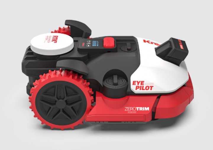 KR261E Kress EyePilot® RTKⁿ 1000 m² robotgräsklippare med ZeroTrim i gruppen Robotgräsklippare / Produkter hos Mera Maskin Göteborg Aktiebolag (KR261E)